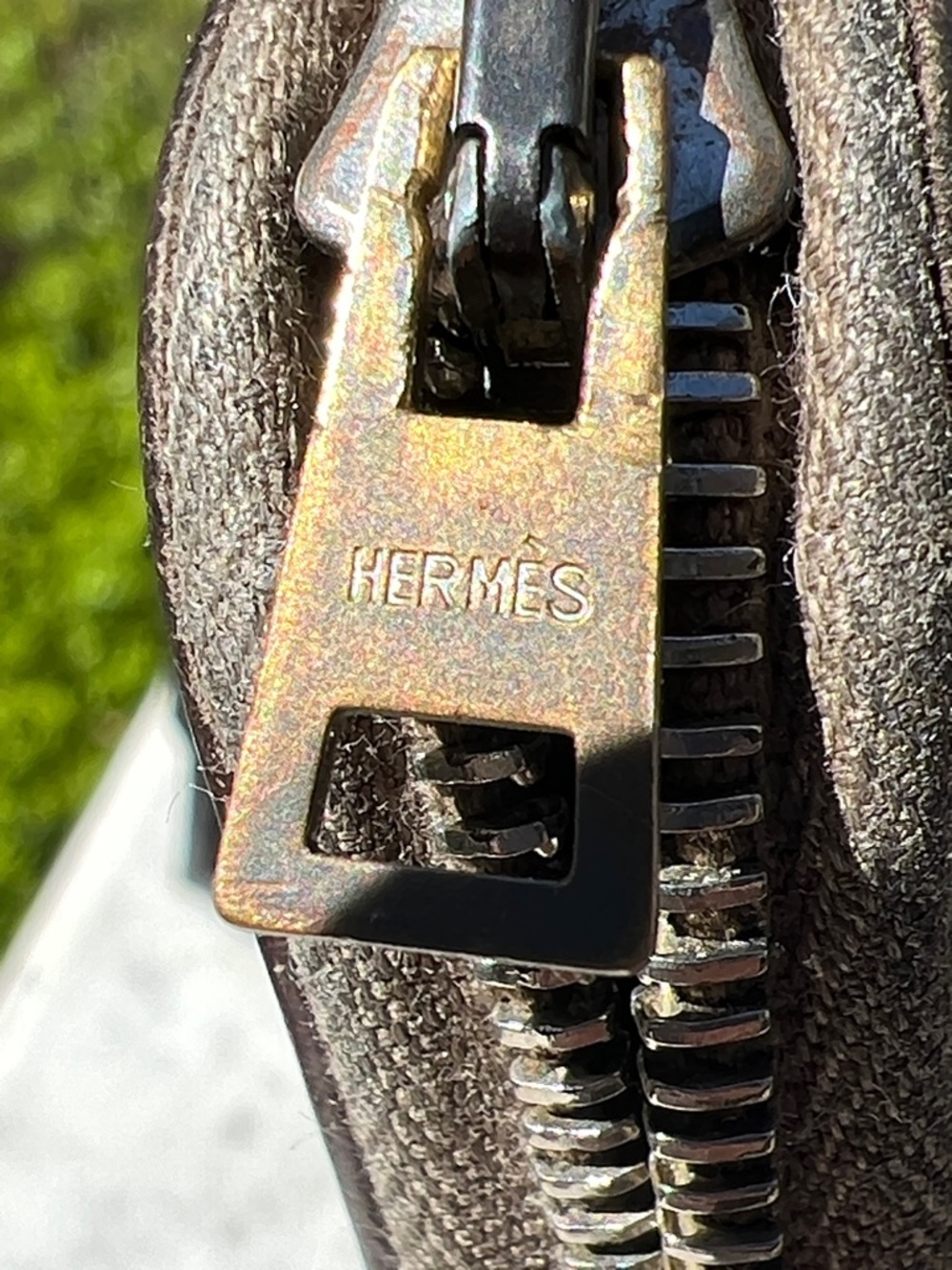 Hermès Vintage Zip-Around Long Wallet (Circa early 2000s)  Collector piece - Picture 9 of 17